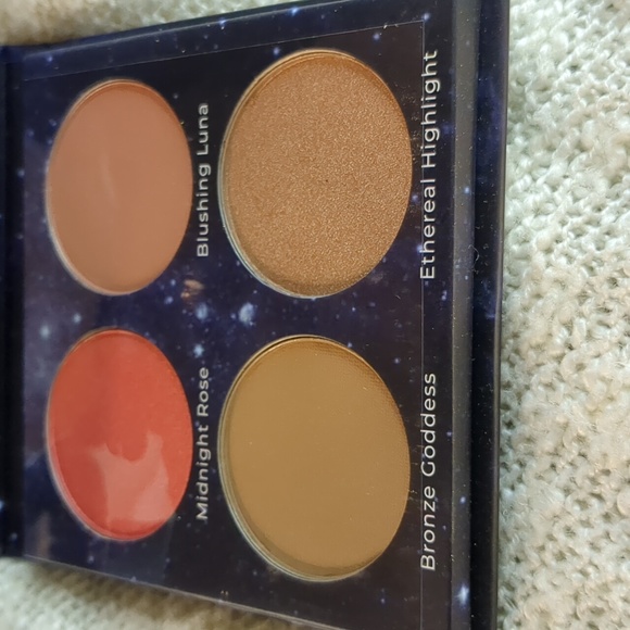 LASplash Cosmetics Moonlight Glow Face Palette in Moon, 2.8g x4 = 11.2 g… - Picture 4 of 10